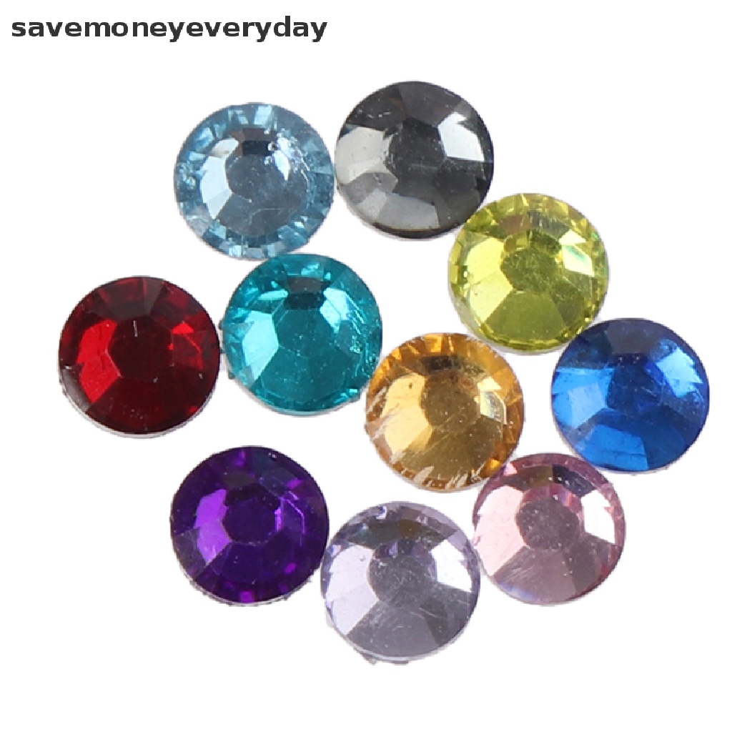 Bộ 10000 hạt pha lê 3mm dùng trang trí móng nghệ thuật