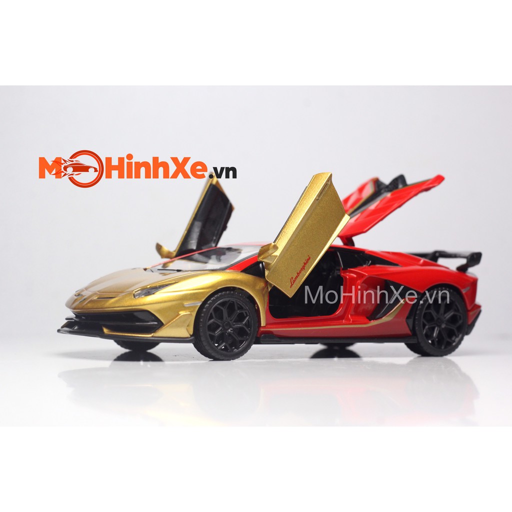 MÔ HÌNH XE LAMBORGHINI AVENTADOR SVJ 63 1:32 MSZ