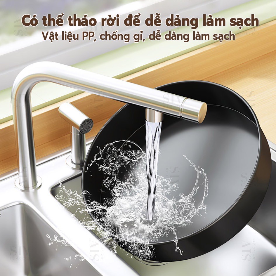 Kệ Đựng Gia Vị Xoay 360 Độ 2 Tầng, 3 Tầng, Kệ Để Đồ Nhà Bếp Thông Minh Tiện Lợi