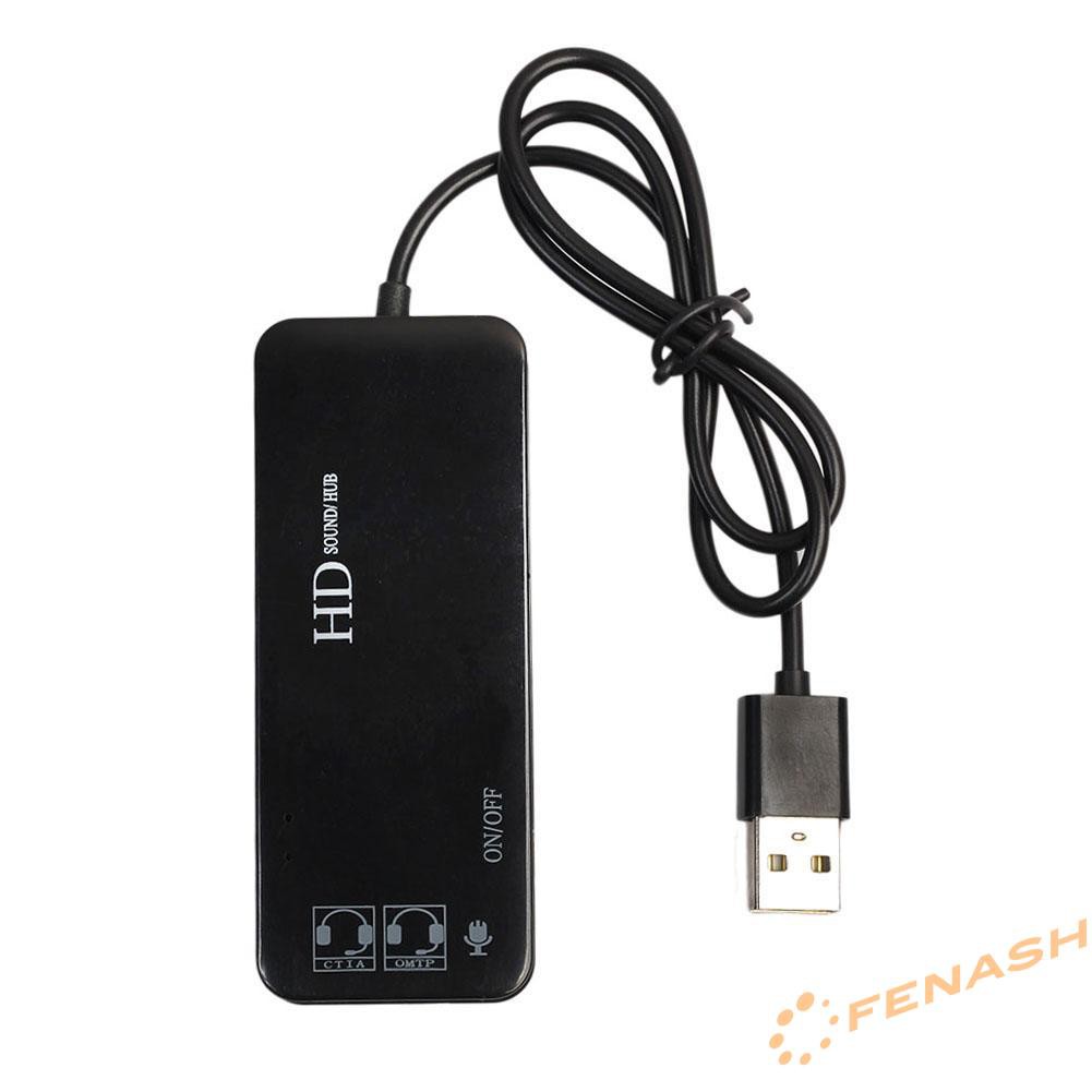 Bộ Chia 3 Cổng Usb 2.0 Tích Hợp Tai Nghe Và Mic