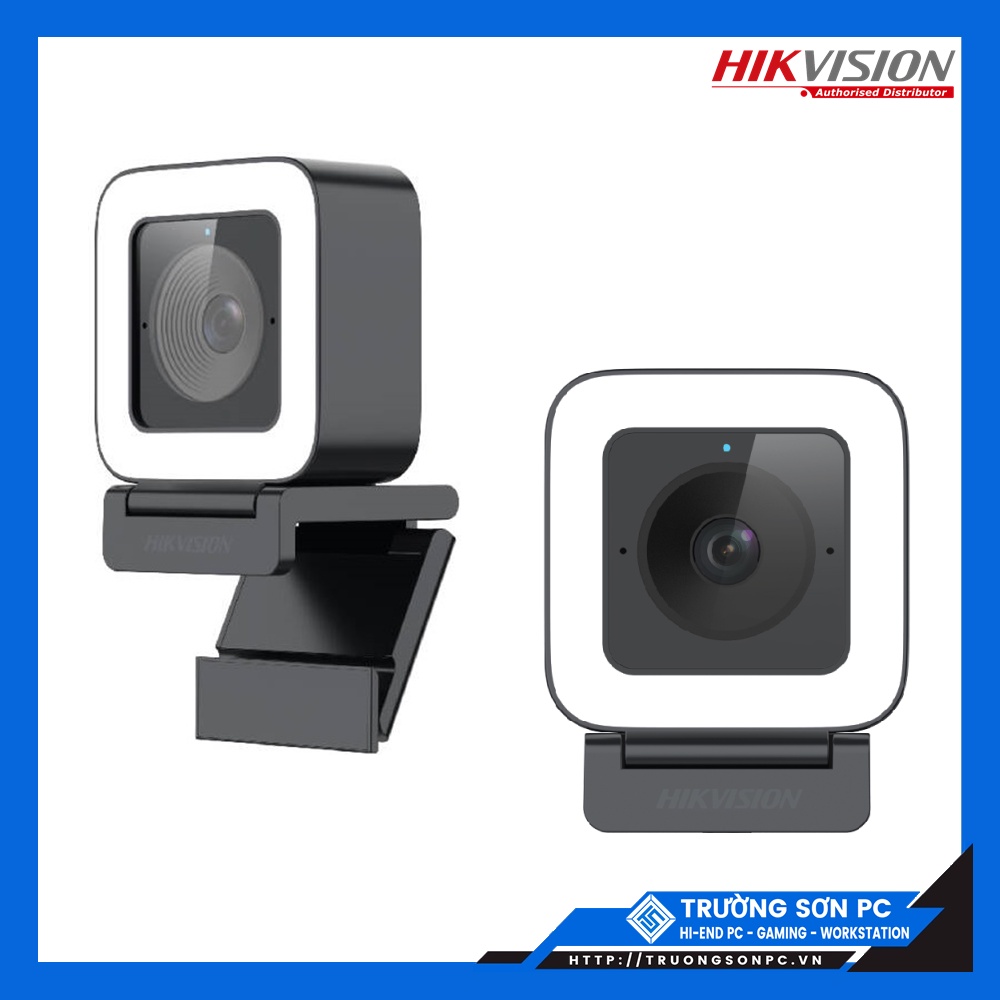 Webcam Máy Tính PC Livestream Full HD Có MIC 2MP 1080P 2K 4K Hikvision DS-UL2 UL4 UL8 Có Đèn Trợ Sáng | BH 24 Tháng