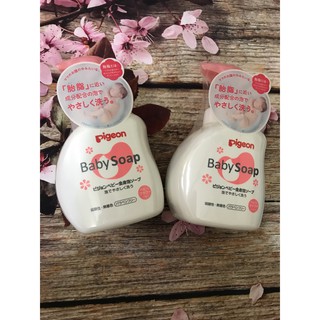 Sữa tắm gội trẻ em Pigeon Baby Soap Nhật Bản 500ml