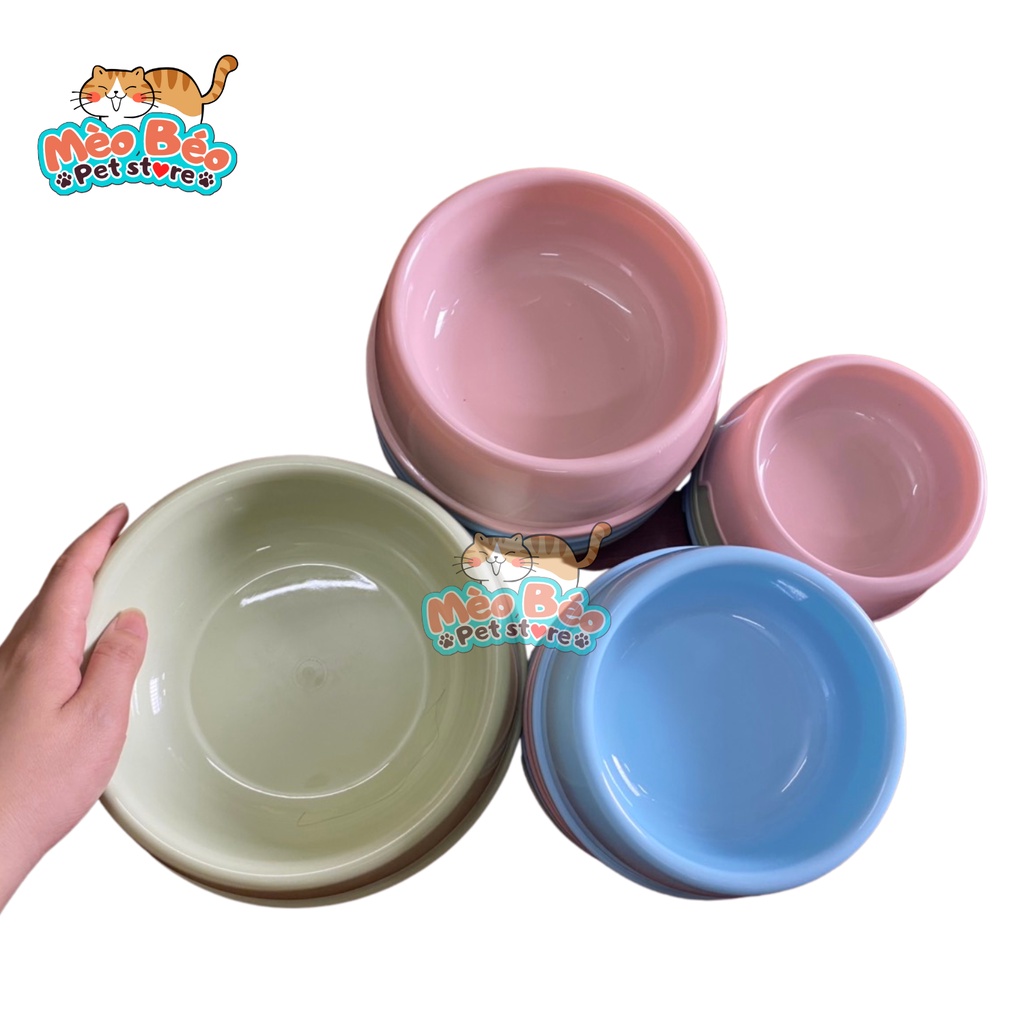 Bát ăn nhựa cho chó mèo -  loại đẹp