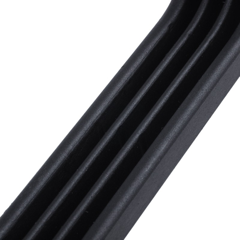 Tay Nắm Cửa Tủ Hình Chữ Nhật Bằng Nhựa Màu Đen 5.2 "