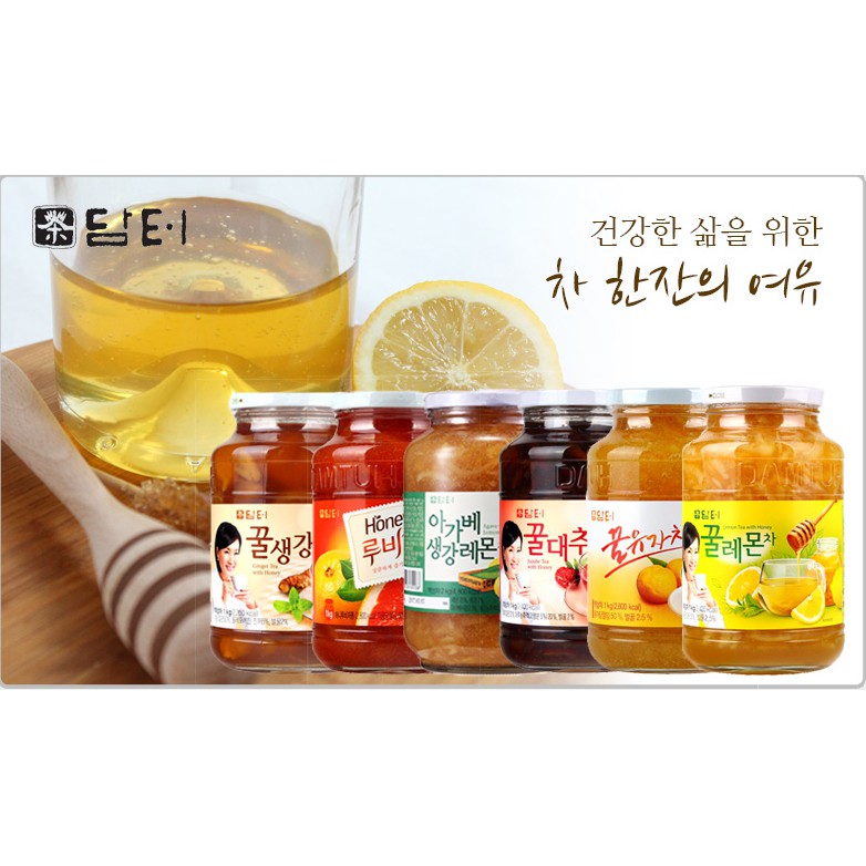 [DAMTUH] TRÀ MỘC QUẢ MẬT ONG 1KG- [담터] 꿀모과차 1KG