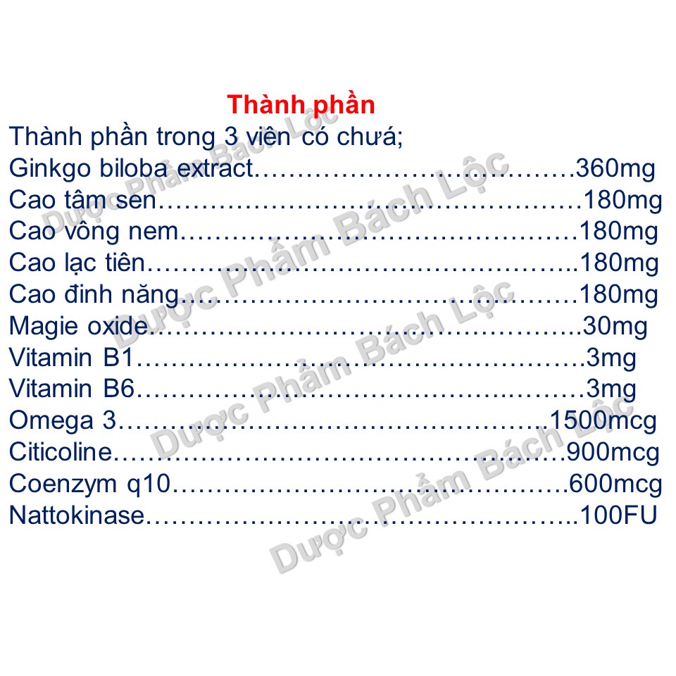 Hoạt Huyết Tiền Đình Khang Giúp Tăng Cường Tuần Hoàn Não, Hỗ Trợ Giảm Thiểu Năng Tuần Hoàn Não
