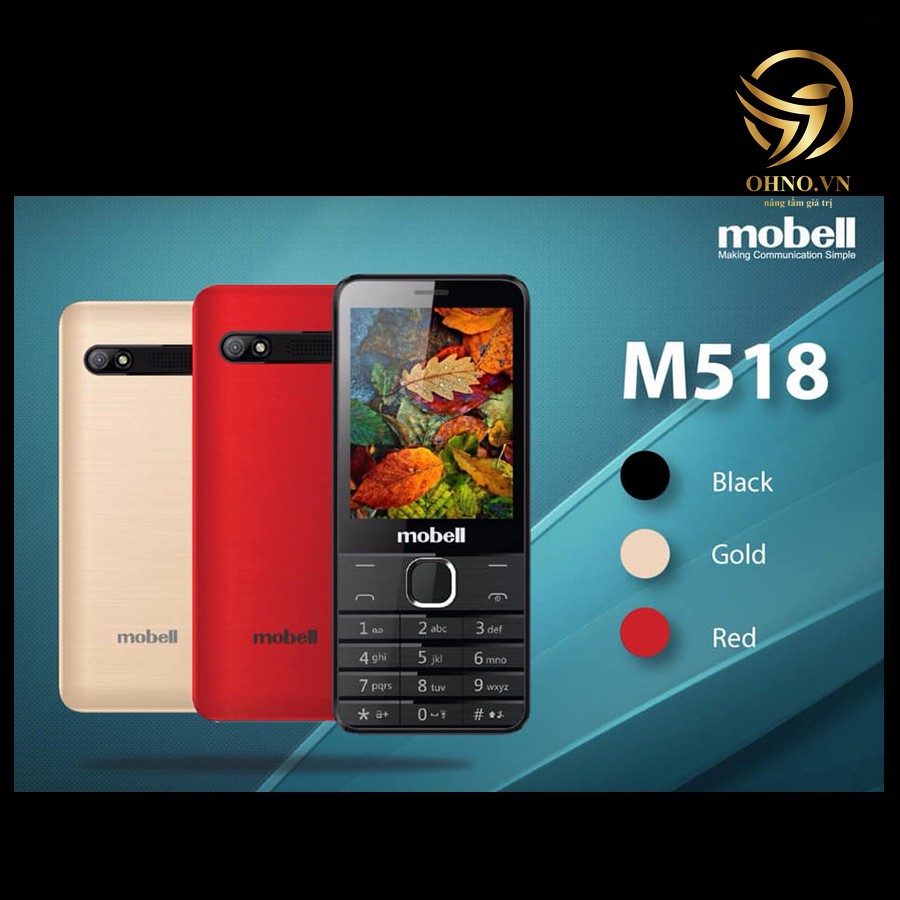 Điện Thoại Phổ Thông Giá Rẻ MOBELL M518 Điện Thoại Đập Đá Cho Người Già - OHNO Việt Nam