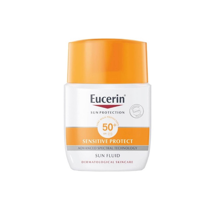 [FREE SHIP] ✅ Kem Chống Nắng Eucerin Sun Fluid Mattifying Sensitive SPF 50+ 50ml