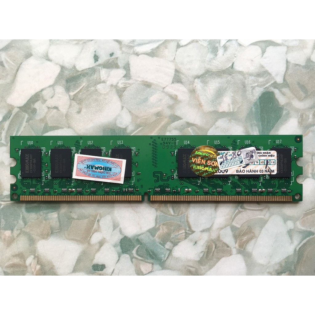 Ram kingmax DDR2 2GB bus 1066 hàng hiếm