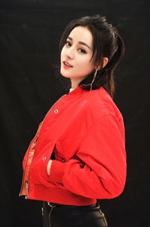 Bomber jacket dù Địch Lệ Nhiệt Ba