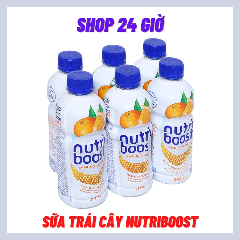 1 Chai Sữa Trái Cây Nutriboost Cam Mật Ong