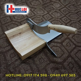 Dao thái thực phẩm - nấm - Dao cầu thái thuốc Bắc
