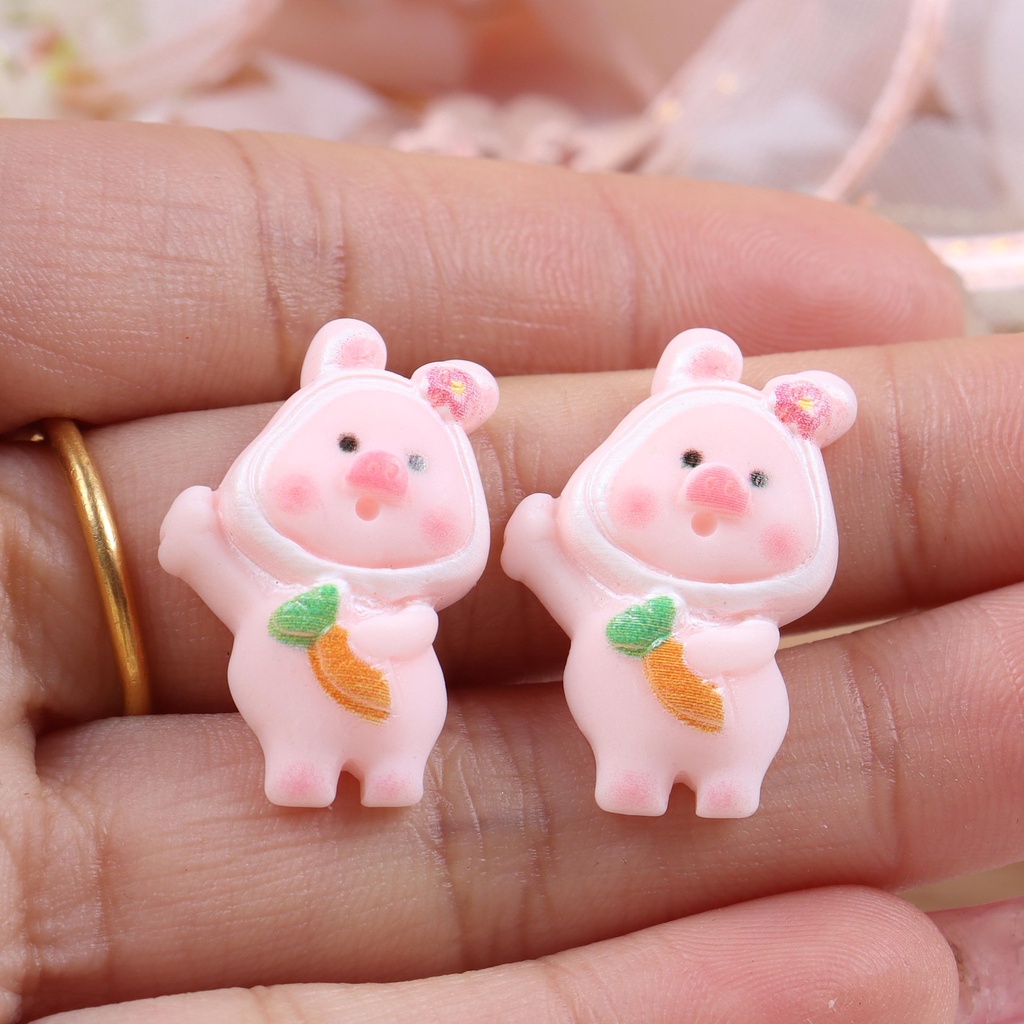 Phụ Kiện Sticker Jibbitz Nút Gắn Giày Dép PVC Hình Kem Tươi, Bánh Kẹo, Mèo Dễ Thương koro