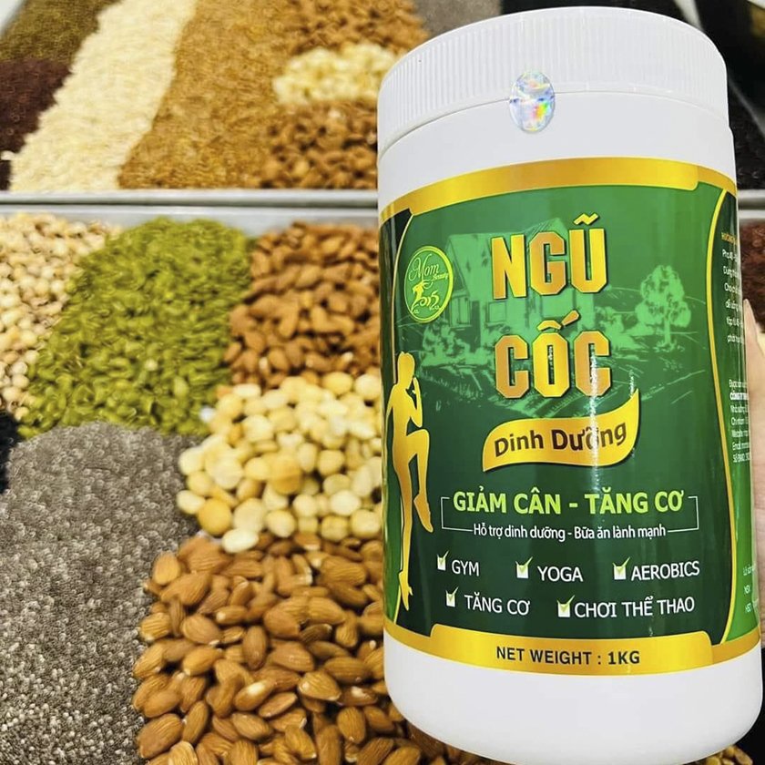 Bột ngũ cốc tăng cơ Mombeauty