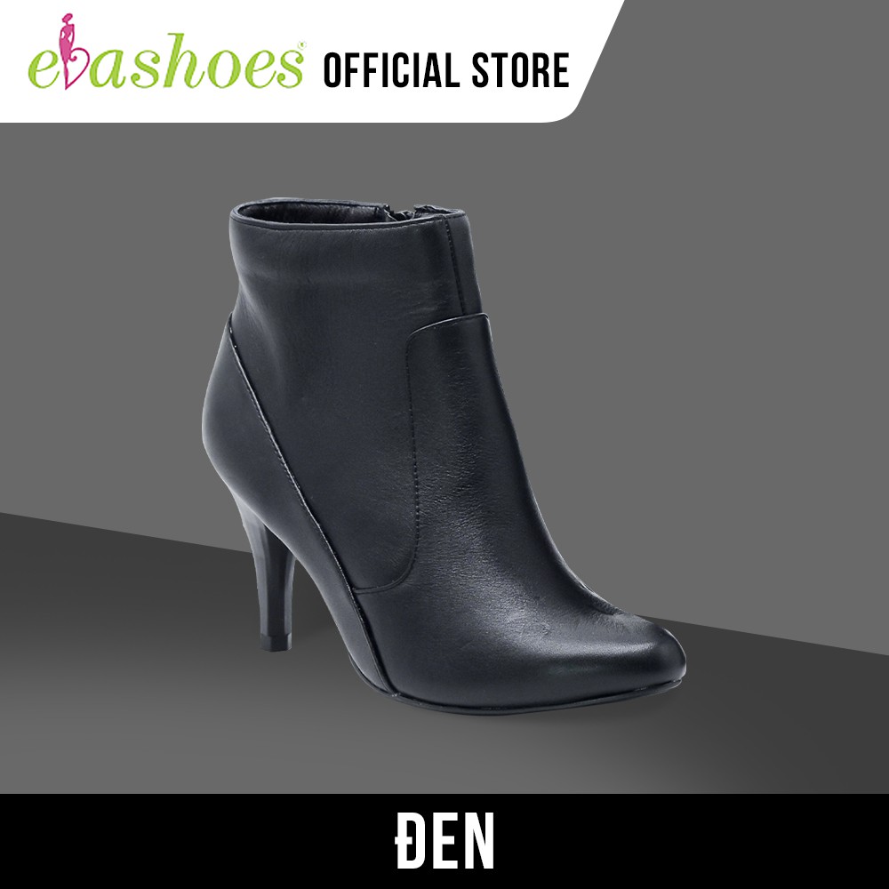 [Mã FASHIONMALLT4 giảm 15% đơn 150k] Boot Cao Gót Mũi Nhọn Da Bò 7cm Evashoes - Boot994 (Màu Đen) | BigBuy360 - bigbuy360.vn