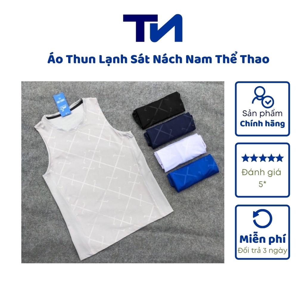 Áo ba lỗ nam thể thao sát nách chất thun lạnh 4 chiều siêu mát co giãn thấm hút mồ hôi TN001