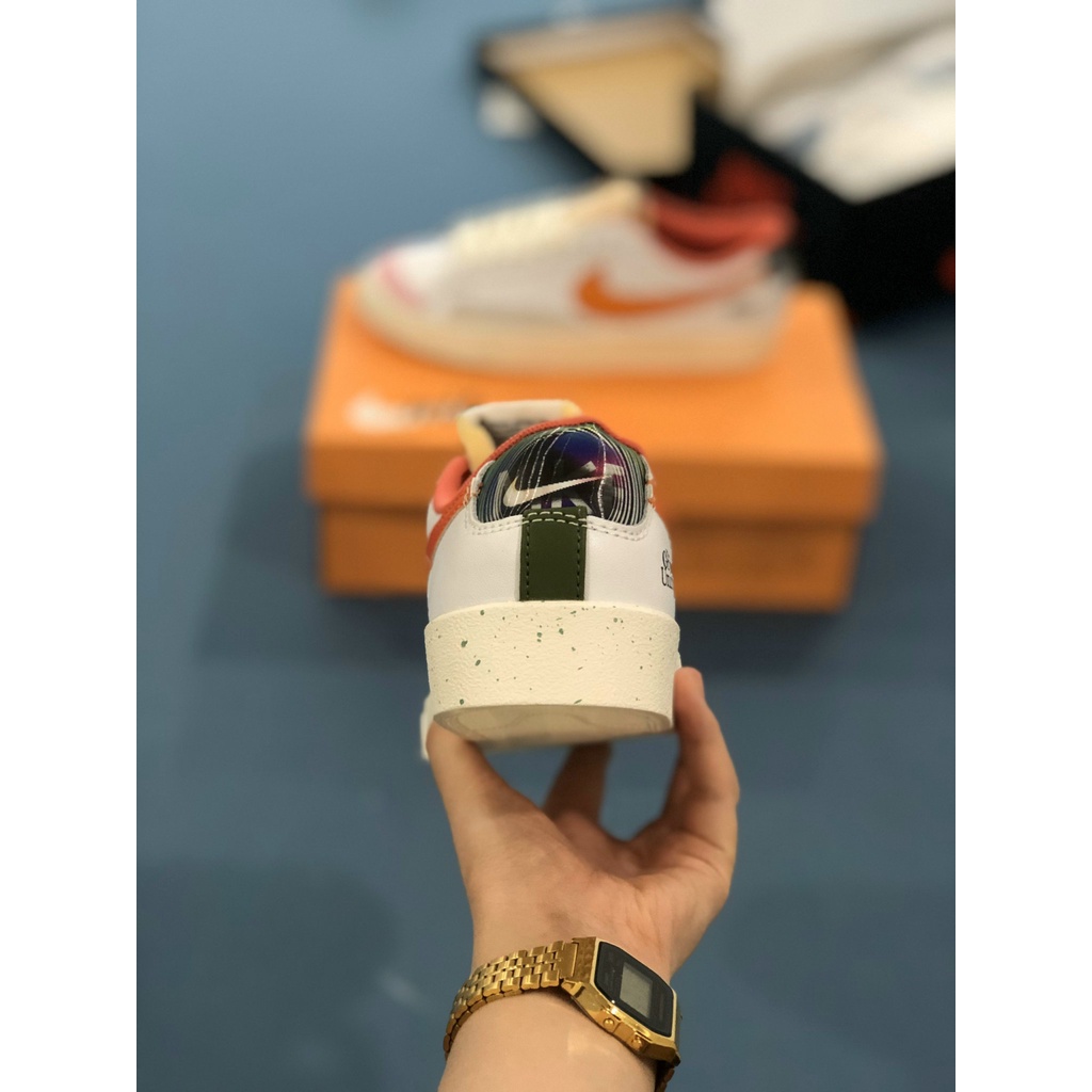 ⚡️ ⚡️[FullBox &amp;Bill] Giày Sneaker Blazer Low vệt cam Chuẩn 1:1 HOT