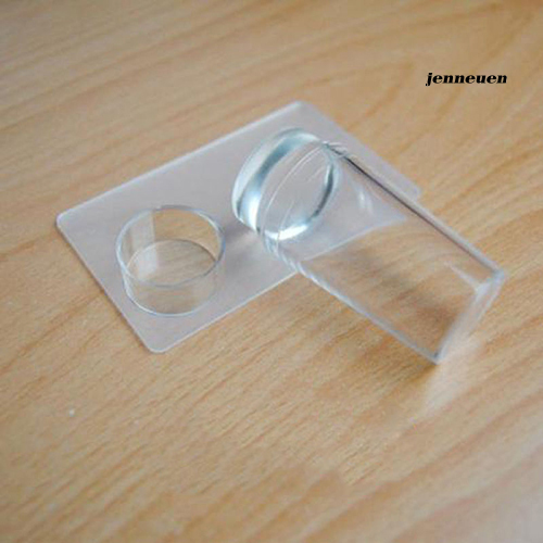 [Hàng mới về] Khuôn Dập Mẫu Trang Trí Móng Nghệ Thuật Kèm Cây Cạo 2 Trong 1 Tiện Dụng