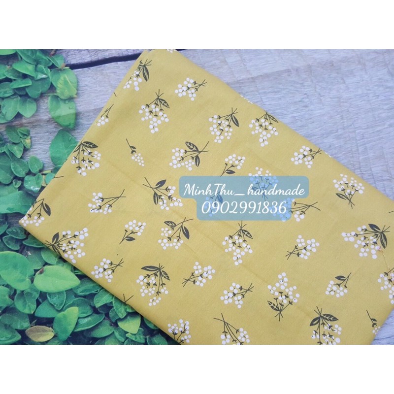 VẢI TWILL THÔ COTTON HOA SẮC MÀU BẮT MẮT