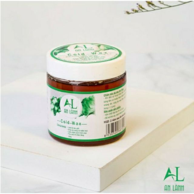 Wax lông handmade An Lành hủ 350gr ( tặng bộ dụng cụ wax lông)