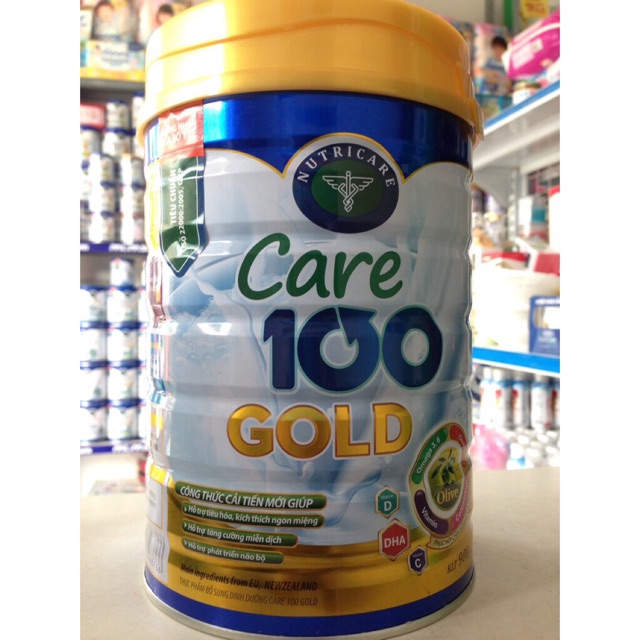 Sữa Care100 gold 900g