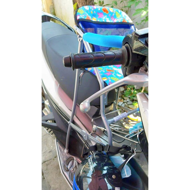 Ghế ngồi xe Airblade cũ 2013 trở xuống cho bé , GHẾ GA XẾP GẤP GỌN