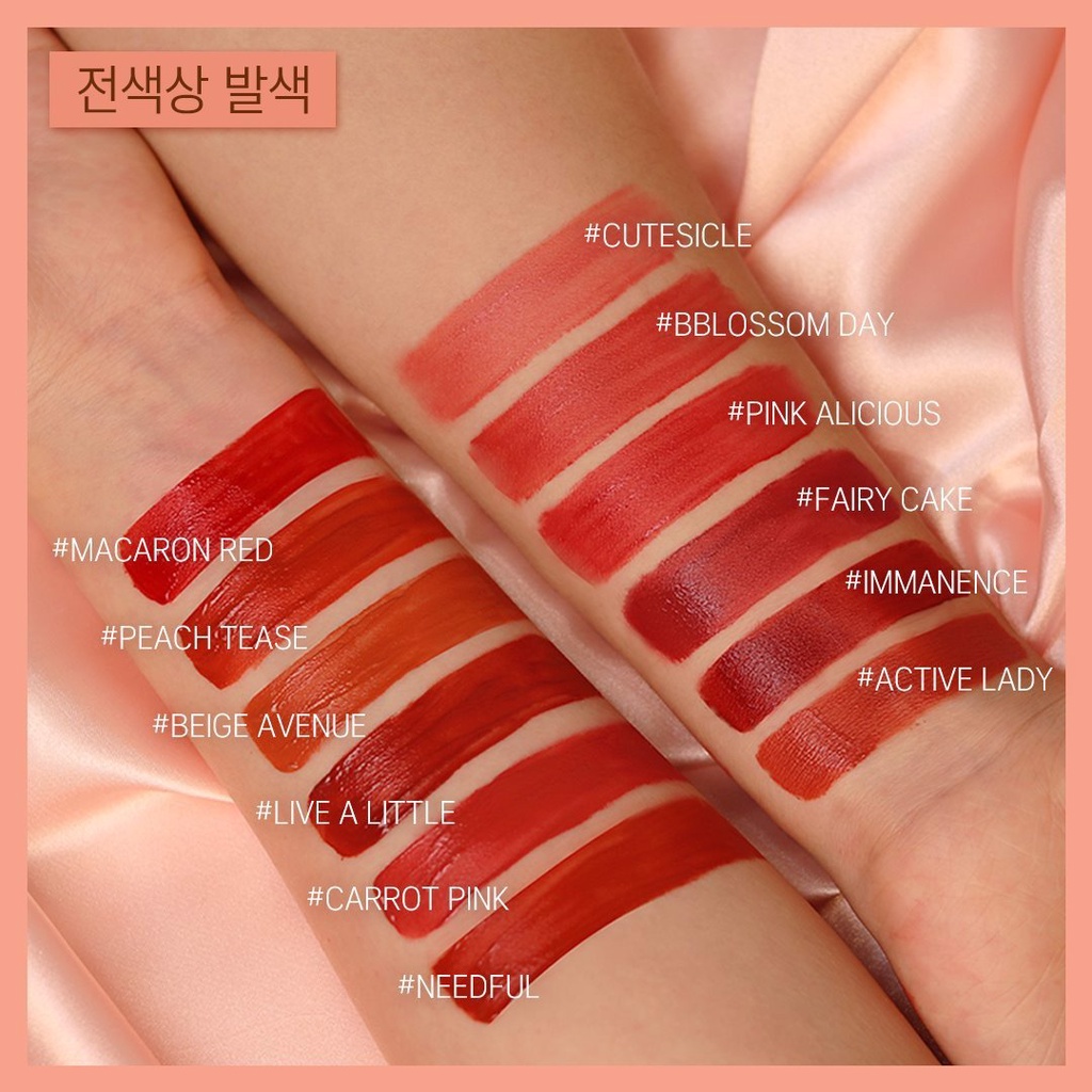 [CHÍNH HÃNG 100%] SON KEM LÌ 3CE CLOUD LIP TINT