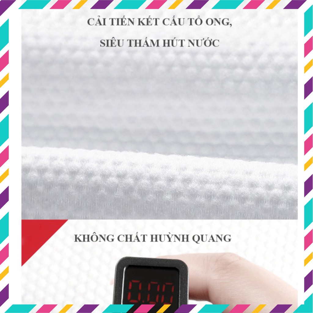 Khăn mặt nén 100% cotton mềm mịn, kháng khuẩn tốt,  bảo vệ làn da khỏi mụn - Việt Thư nakha