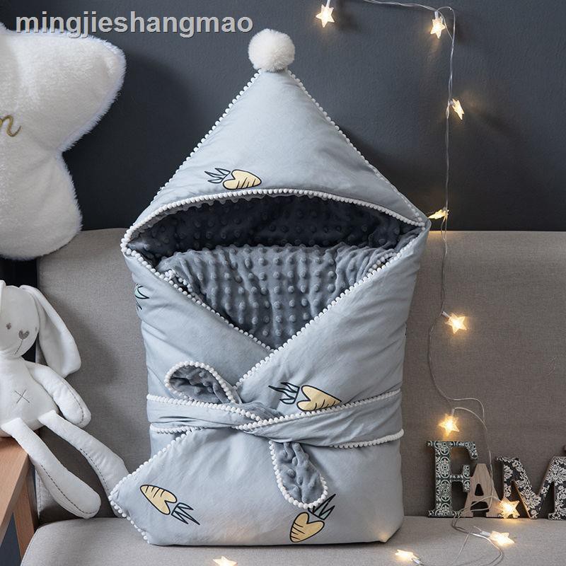 Túi ngủ cotton dày dặn giữ ấm tốt cho bé