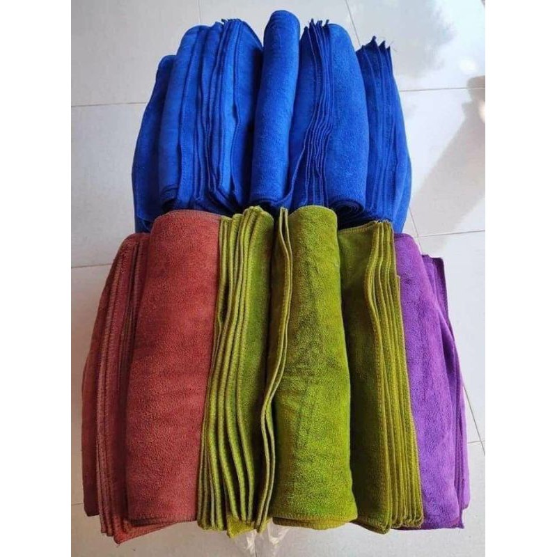 Khăn gội đầu siêu thấm hút cho spa và salon tóc