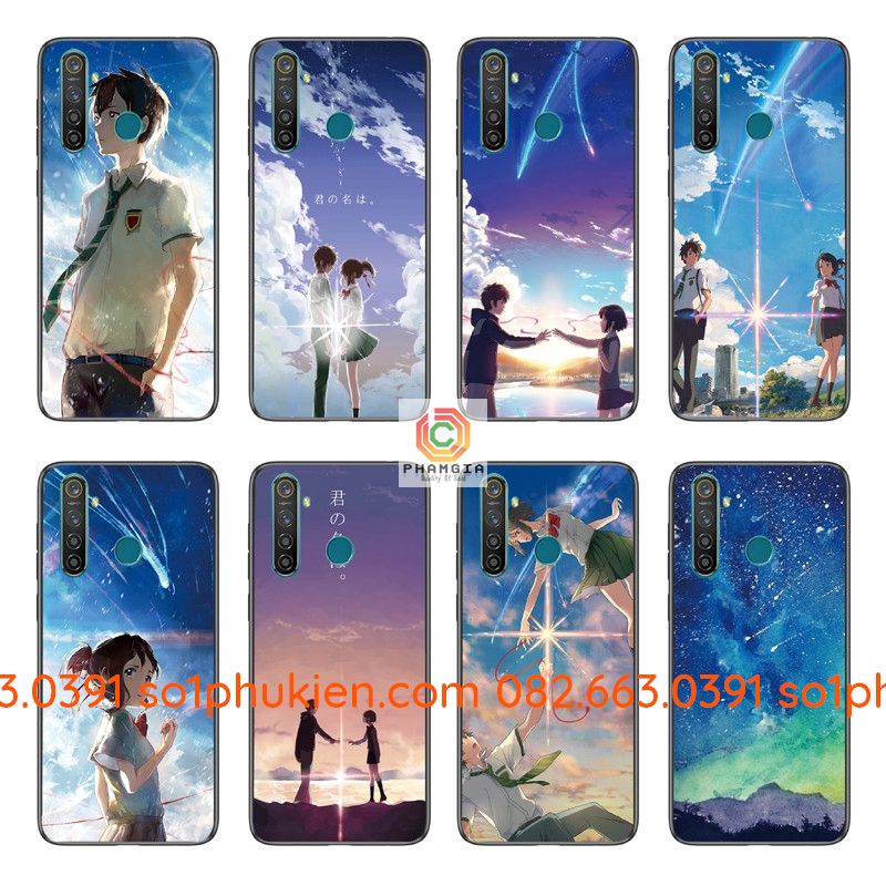 Ốp lưng Oppo K5 dẻo in hình anime dễ thương