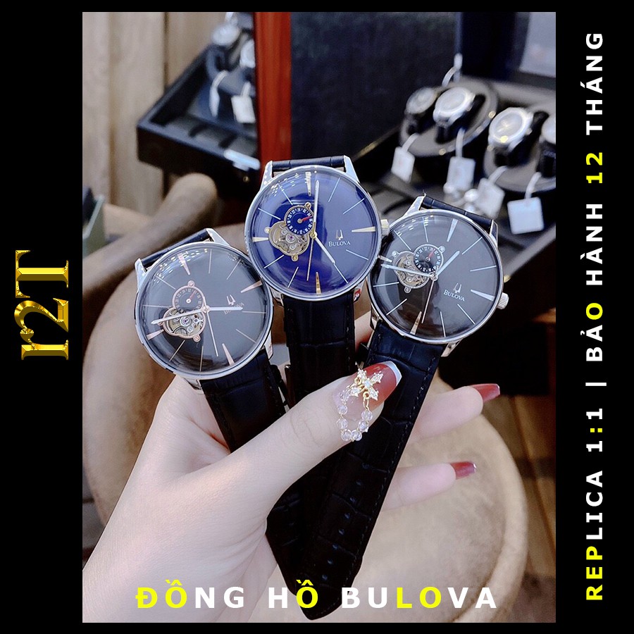Đồng Hồ Nam Bulova Cao Cấp Đồng Hồ Automatic Dây Da Chống Nước - R2T Việt Nam