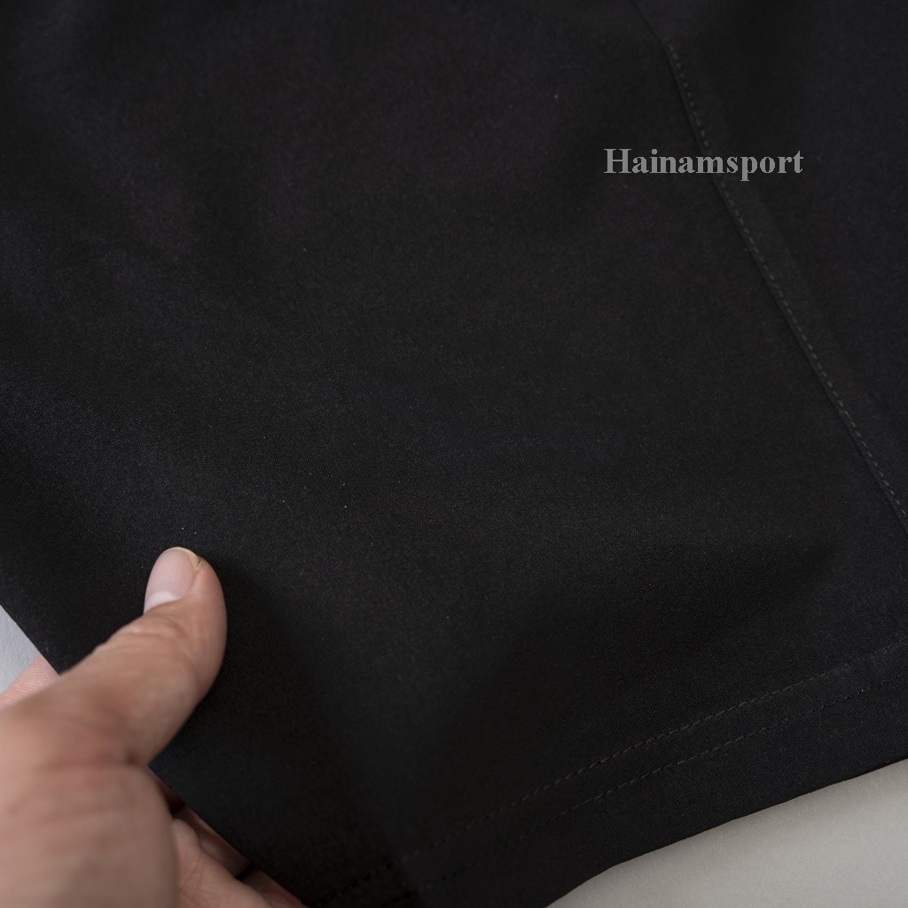 Quần đùi FULL màu đen, chất liệu vãi gió giãn phom 40-75kg | BigBuy360 - bigbuy360.vn