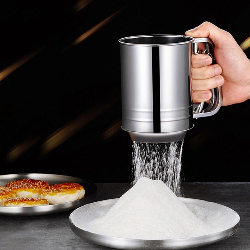 Dụng Cụ Rây Bột Làm Bánh Bằng Lưới Tiện Dụng