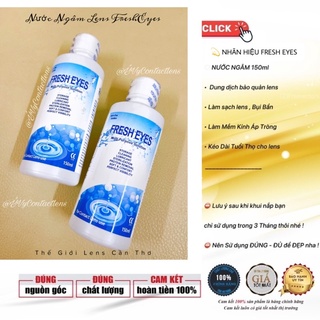 Nước Ngâm Vệ Sinh Kính Áp Tròng