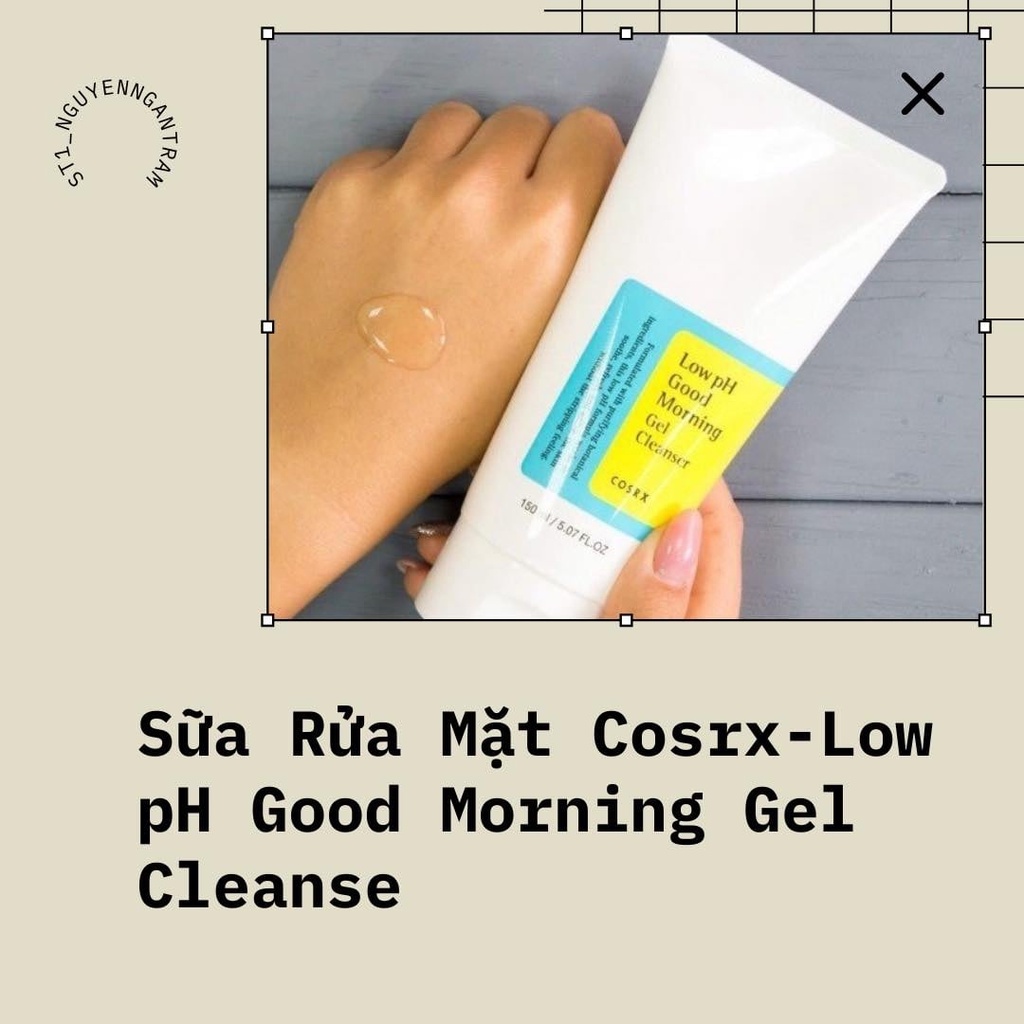 Sữa rửa mặt Cosrx Low pH Good Morning Gel Cleanser sạch sâu, dịu nhẹ | BigBuy360 - bigbuy360.vn