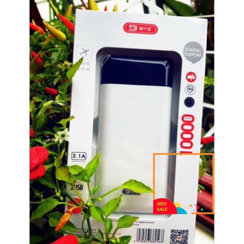 Sạc Dự Phòng ⚡1000mAh⚡ Đèn Led Báo Thông Số | Bảo Hành 6 Tháng Mã BYZ B108