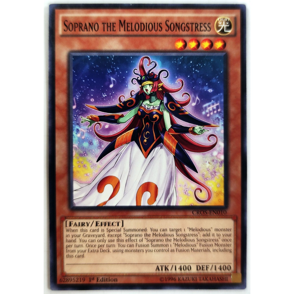 [Thẻ Yugioh] Soprano the Melodious Songstress |EN| Common (ARC-V)