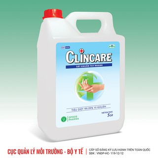 Sát khuẩn tay khô nhanh Clincare 5L