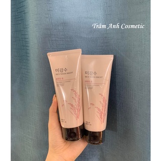 Sữa rửa mặt gạo the face shop 150ml Rice Water Bright