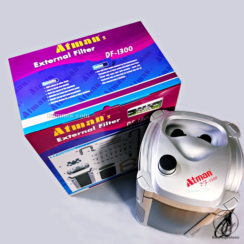 Lọc Thùng Atman DF 1300  | Bộ Lọc Thùng Ngoài bể cá cảnh, thủy sinh