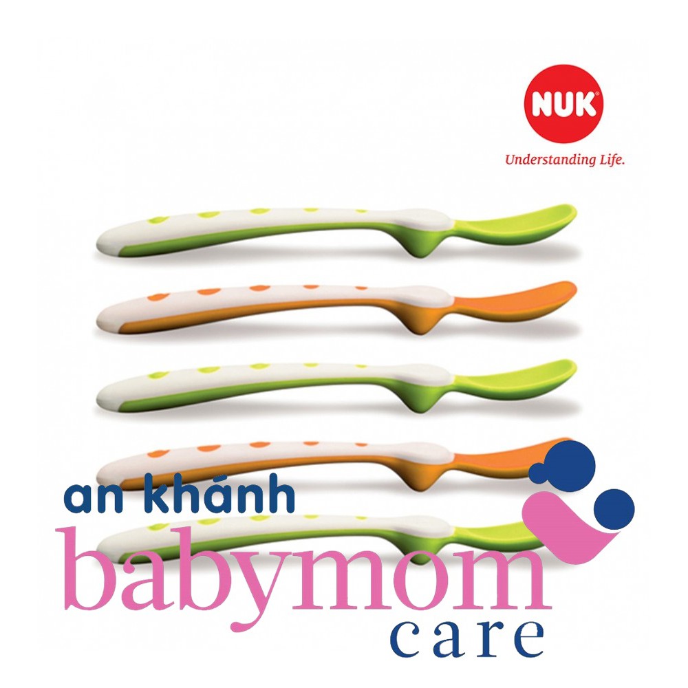 BỘ 5 THÌA MỀM NUK NU78812