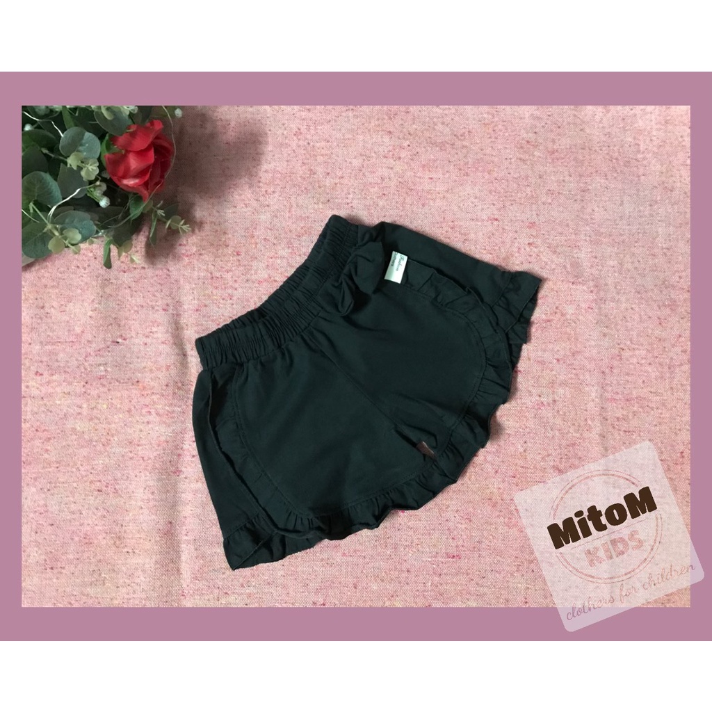 Quần ngắn cotton bé gái ♥️ FREESHIP ♥️ Chất thun cotton mềm mịn, viền bèo cực xinh