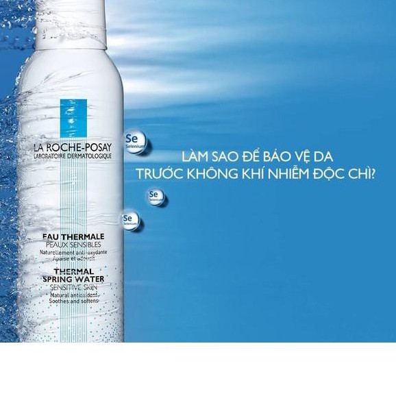 [TRẮNG] Nước xịt khoáng La Roche-Posay Thermal Spring Water làm sạch và làm dịu cho da nhạy cảm (50ml/150ml/300ml)