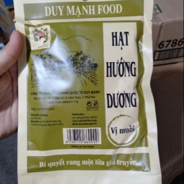 Hạt hướng dương Duy Mạnh +-75gram