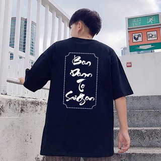 ÁO THUN TAY LỠ UNISEX CÚI CHÀO SÀI GÒN