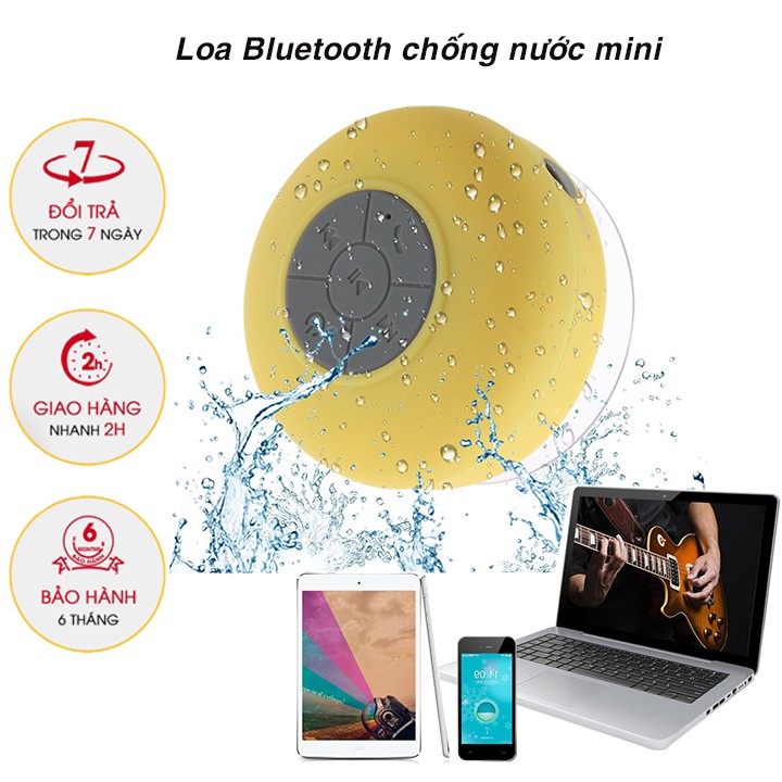 Loa nghe nhạc bluetooth mini chống nước MAGIC - B058 sạc USB không dây