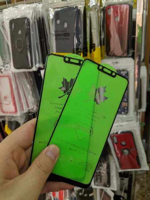 Kính cường lực 19D Huawei Nova 3i / Nova 3 full màn full keo chất đẹp ôm màn 2.5D cao cấp