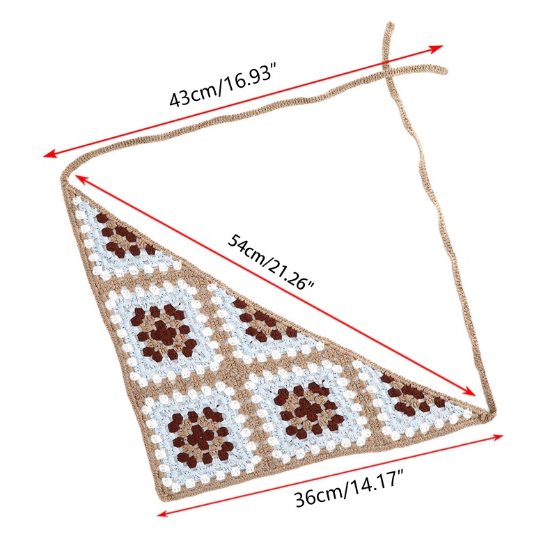 Băng Đô Vải Thêu Hoa Xinh Xắn Cho Nữ