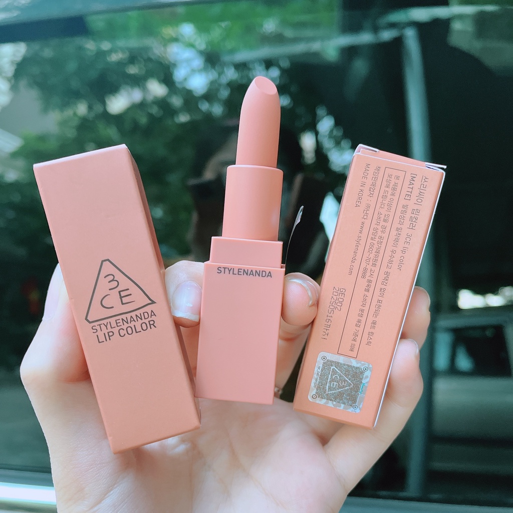 Son 3CE 219 Mood Recipe Matte Lip Color Màu Nude [Chính Hãng]